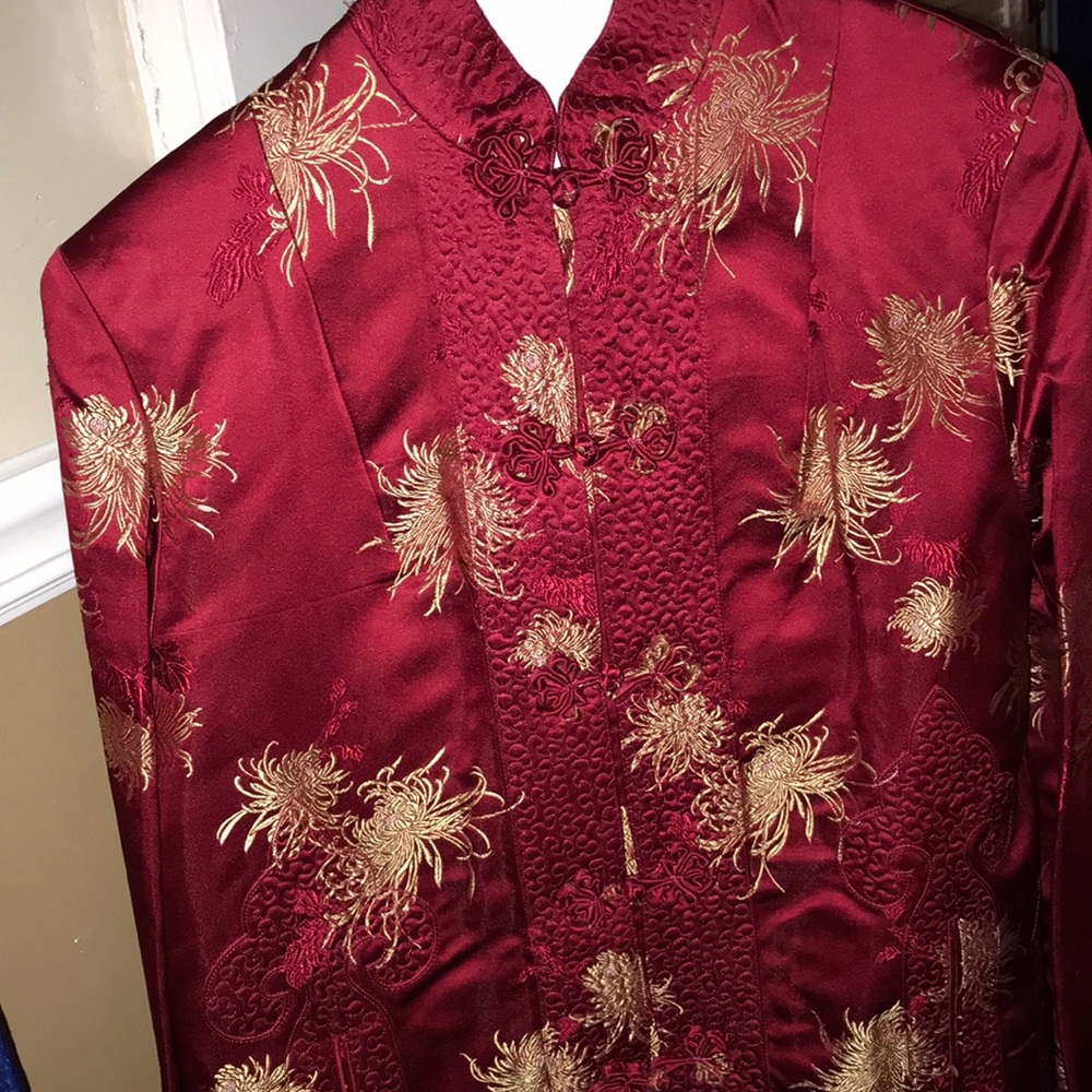 Fancy patterned vintage coat